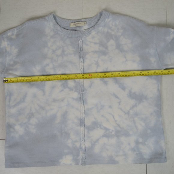 100 %COTTON MODODOC CROPPED SWEATER CAMOUFLAGE - Picture 7 of 8